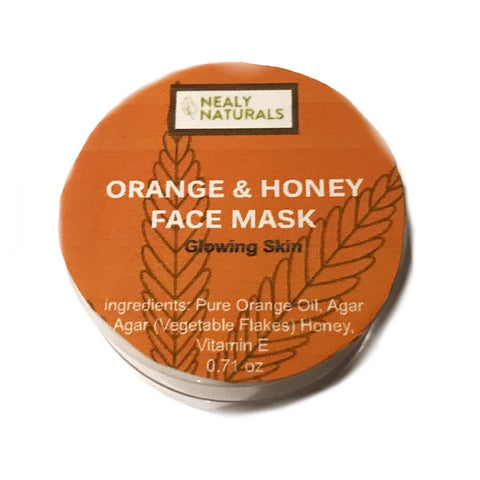 Orange & Honey Glowing Face Mask